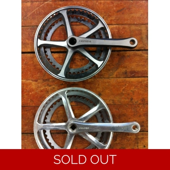 SR Custom-A Double Right Crank 165mm 42/52 Tooth - NOS